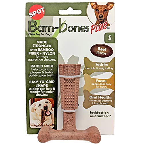 SPOT by Ethical Products Bambone Plus Easy Grip Durable Dog Chew