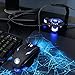 ENHANCE LED Gaming Mouse Bungee Cord Holder with 4-Port USB Hub – Blue Lighting – Cable Management & Increased Accuracy for Pro Esports & Competitive Gamesthumb 4