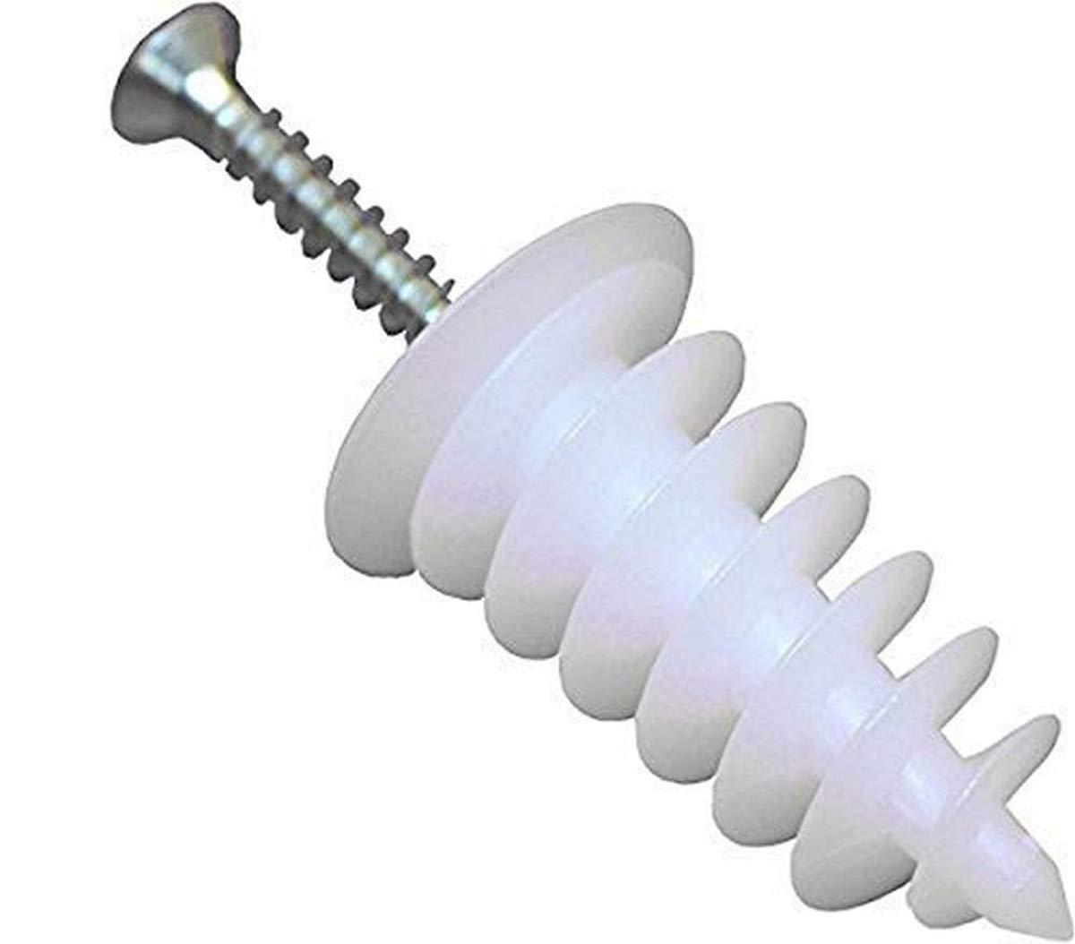 Isoram Dowel, 4.5 mm x 35 mm, White, Box of 40