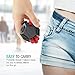XDesign Fidget Cube 12 Sides Cube Attention Toy, Relieves Stress and Anxiety, Relax for Children and Adults, 12 Sided Fidget Dice Premium Quality 12 Sided Figit Cube Puzzle Toy, Black/Red