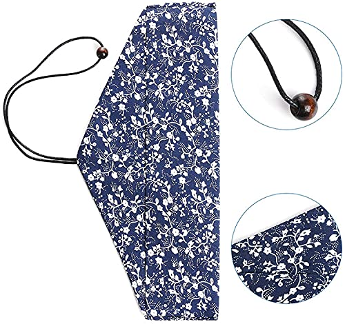 Utensil-Set-Wood-Spoon-Fork-Chopsticks-Set-Long-Handle-Wooden-Fork-Spoon-Dinnerware-Set-Portable-Cutlery-Dinner-Set-Camping-Travel-Tableware-Setof3PcsBlackFlatware-Set-Color-Pouchrandomcolor