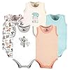 Hudson Baby Unisex Baby Cotton Sleeveless Bodysuits, Zoo Animals, 18-24 Months Hudson Baby Unisex Baby Cotton Sleeveless Bodysuits, Zoo Animals, 18-24 Months
