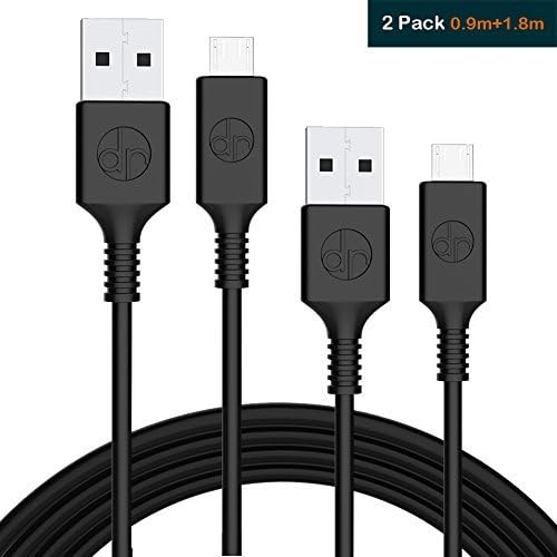 Micro USB to USB Cable, [dr rock®]1.8m