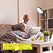 Brightech Litespan - LED Floor Reading Lamp, Modern Wooden Style, Adjustable Gooseneck, 850-950 Lumens, 12W, 3-Year Warranty