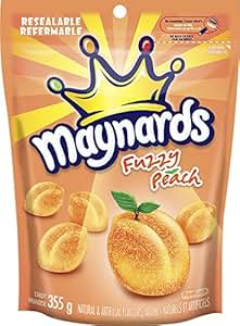 Amazon.com : Maynards Fuzzy Peach 355g (12.5oz) : Candy : Grocery ...