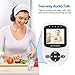 [UPGRADED VERSION] Video Baby Monitor with Digital Camera, 2.4'' LCD Display, Infrared Night Vision, Temperature Monitoring, Two Way Talkback Function and Lullabies