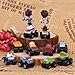Blaze and the Monster Machines Toppers – Premium Cake Topper Figurines – Monster Trucks Cake Décor – Blaze Kids Party – Set of 12 Cake Toy Toppers + Magnet Bonus – Party Favors & Cake Ornaments