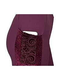 Leggings largos para dama, protección contra rayos UV, bolsillos para entrenamiento al aire libre yoga fitness RLLP RML