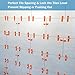 Tile Leveling System 1/16 Inch (2mm) Tile Leveler Spacers - 300 Spacers/Clips And 100 Reusable Wedges for DIY Lippage-free Tile Installation