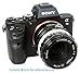 Fotasy Manual F Mount Lens to E-Mount Adapter, Nikkor F E Mount Adapter, Compatible with Sony a7 a7R a7s II III IV a9 a7c Alpha 1 a6600 a6500 a6400 a6300 a6100 a6000 a5100 a5000 a3500 ZV-E10