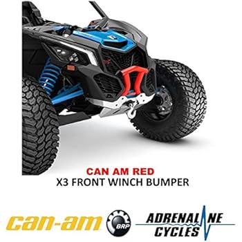 Amazon.com: Can Am Maverick X3 XRC XMR front bumper BLACK OEM NEW ...