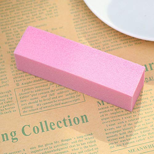 10pcs 4 Way Nail Buffer Block, Natural Sanding Sponge Nail Buffers Files Block Grinding Polishing Manicure Pedicure Nail Art Tool - Thumbnail 3