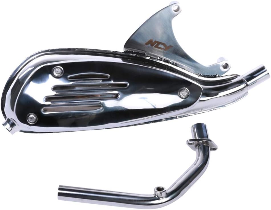 NCY SPORT EXHAUST (STAINLESS); VESPA PRIMAVERA & SPRINT 150