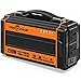 Rockpals 250-Watt Portable Generator Rechargeable Lithium Battery Pack Solar Generator with 110V AC Outlet, 12V Car, USB Output Off-grid Power Supply for CPAP Backup Camping Emergency (Renewed)