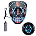 Halloween LED Mask for Adults and Kids Scary Light up Mask for Halloween Festival Party