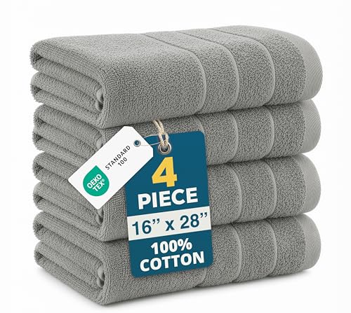 Casa Platino 4 Pack Hand Towels