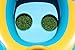 GOGOGOFUN Baby Swimming Rings Inflatable Baby Pool Float with Sunshade Seat with Horn,Big Size
