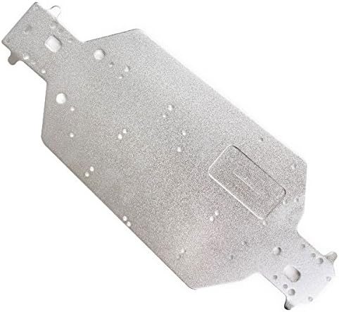 Yiguo Aluminum Alloy Chassis 04001 upgraded Silver for HSP RC 1:10 model Truggy Truck 94110 94115 94107