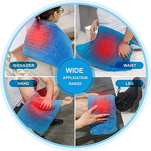 Belifu Electric Heating Pad for Back Pain Relief with Auto Shut Off