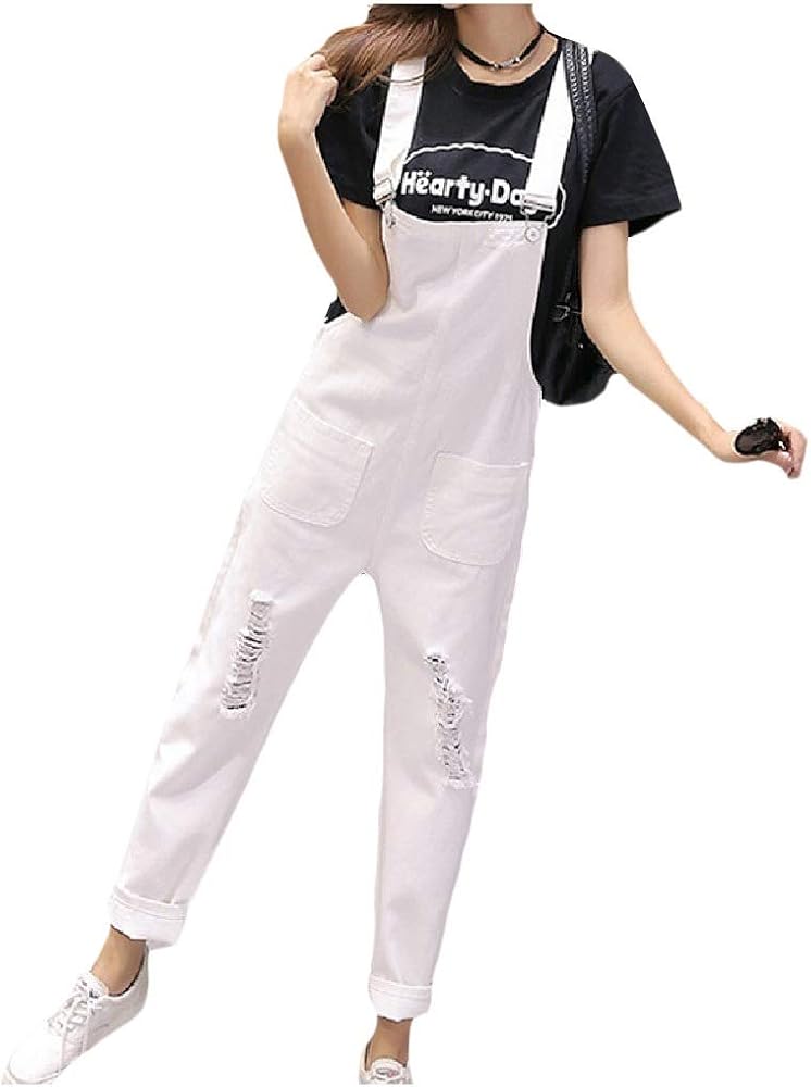 women's capri overalls