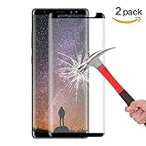 Galaxy Note 8 Screen Protector, Asstar Not Full Coverage 9H Hardness 2.5D Tempered Glass Anti-Scratch, Anti-Fingerprint, Bubble Free Screen Protector for Samsung Galaxy Note 8 (2 Pack)