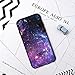 BENTOBEN iPhone 6S Case,iPhone 6 Case,iPhone 6S Space Case, Nebula Space Universe Print Slim 2 in 1 Hybrid Hard PC Flexible TPU Anti Slip Drop Proof Protective Case for iPhone 6/6S Purple Nebula