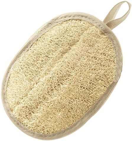 Hydréa London Organic Egyptian Loofah Luxury Exfoliating Body Pad Natural Quality Spa Bodycare for Bath Shower - Image 3