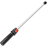 SHARPAL 111H Ceramic Honing Rod with Adjustable 14&deg;-25&deg; Angle Guide | Rotating 11.3 Inch Steel for Honing and Realigning Kitchen, Chef and Butcher Knife Edges