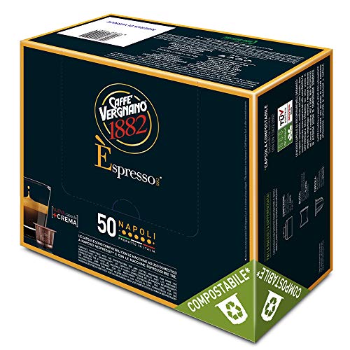 €17.90 Caffè Vergnano 1882 Èspresso Capsule Caffè Compatibili Nespresso