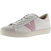 victoria Unisex Berlin Leather & Contrast Parts & Split Leather Toe Low Trainers 1126142 for Adults, Petalo, 41 EU