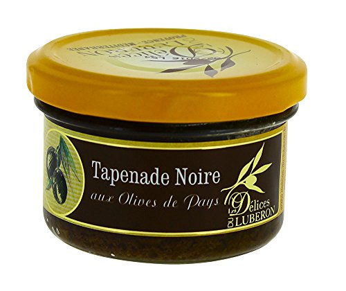Black Olive Spread, Tapenade Noire aux Olives de Pays, Les Delice du Luberon