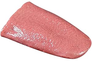 Katartizo Realistic Fake Tongu，Horrific Tongue Prop for Kids, Adult Magic Performance Prop Tool, Mentalism Magic for Girlfriend/Wedding Shows or Streets