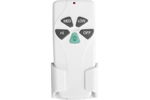 SUPERDI FAN-53T Ceiling Fan Remote Control Replacement for Hampton Bay Harbor Breeze Replace L3HFAN11T FAN-11T L3HFAN35T1 Fan-HD KUJCE9103 FAN-35T CHQ8BT7030T CHQ7030T UC7030T 2AAZPFAN53T