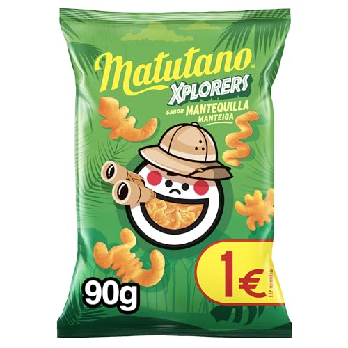 Xplorers, Snack con sabor mantequilla, 90 gramos
