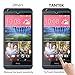 TANTEK [2-Pack Screen Protector for HTC Desire 626s/626,Tempered Glass Film,Ultra Clear,Anti Scratch,Bubble Free,Case Friendly