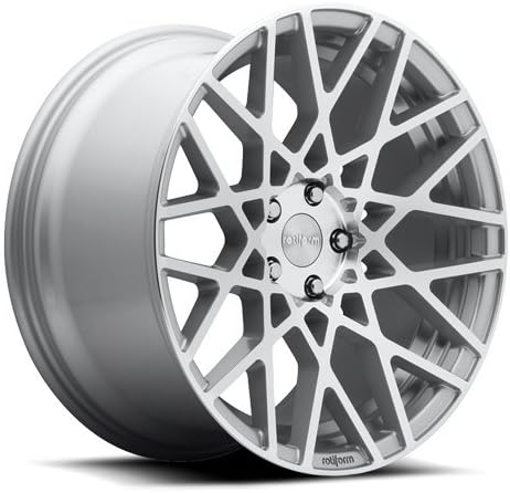 ROTI R110 BLQ 18x8.5 5x100 +35mm Silver/Machined Wheel Rim 18" Inch