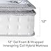 Classic Brands Mercer Pillow Top Cool Gel Memory Foam and Innerspring Hybrid 12