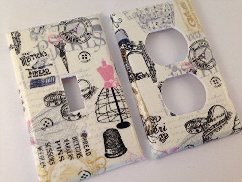 Paris Single Toggle Light Switchplate Paris Bedroom Decor