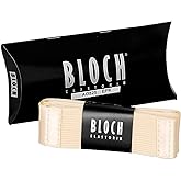 Bloch Dance Elastorib Ballet/Pointe Shoe Pre-Cut Ribbon with Elastic European Pink, One Size