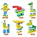 TEMI 176 PCS Marble Run Super Sets for Kids | Marble Race Track for 3+ Year Old Boys and Girls | Marble Roller Coaster Building Block Construction Toys | Puzzle Maze Building Set with 6 Marbles Balls