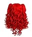 EDENKISS Women Cosplay lolita Clip on Two Ponytails Long Hair Replacement Full Head Wigs (Orange MC137)