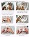 LoveS DIY Bath Bomb Mold with 3 Sizes 6 Sets 12 Pieces for Crafting Your Own Fizzles