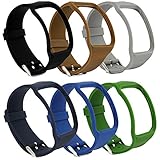 Sunmitech Replacement Bands for Samsung Galaxy Gear S SM-R750 Smart Watch, Soft TPU, Classic Watch Band Style with Metal Buckle