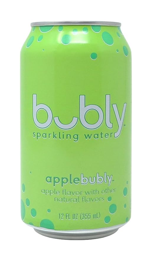 Bubly Sparkling Water, Apple, 12 fl oz Grocery & Gourmet