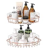 SMARTAKE 2-Pack Corner Shower Caddy, SUS304