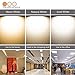 B-right 18W 8-inch Dimmable Square LED Panel Light Ultra-Thin 1400lm 4000K Daylight White LED Recessed Ceiling Lights for Home Office Commercial Lighting