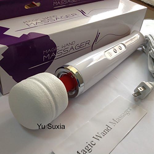 Powerful 10 Speed Magic Wand Massage White Full Body Powerful New Handheld Electric Massagers White