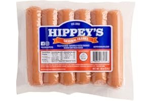GENERIC Hippeys #1 Franks. (Frankfurters or Hot dogs). 1 LB.