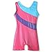 HOZIY Girls Gymnastics Leotards With Shorts Size 8-9 Years Old Pink Sparkly Outfits
