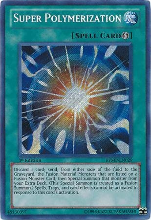 Yu-Gi-Oh! - Super Polymerization (RYMP-EN029) - Ra Yellow Mega-Pack - 1st Edition - Secret Rare